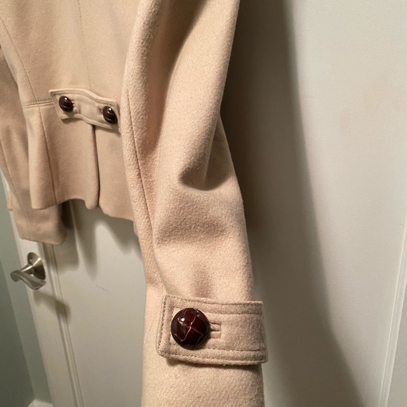 Camel Banana Republic Wool Light Weight Jacket - Picture 4 of 5
